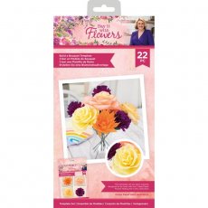 S-SIWF-TP-BABO Sara Signature Say It With Flowers -  Stwórz bukiet - Zestaw szablonow do wykonania 4 kwiatów