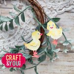 CW015 Wykrojnik /Die-Chicks/ Kurczaczki - Craft&You Design