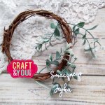 CW224 Wykrojnik /Die- Smacznego Jajka - napis - Craft&You Design