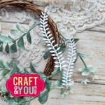 CW228  Wykrojnik /Die- Fern1/Paprotki 1 - Craft&You Design