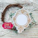 CW231  Wykrojnik/Die oldfashion frame/Ramka - Craft&You Design
