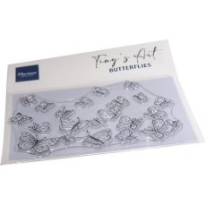 TC0908 Stemple silikonowe - Tiny's Art - Motyle