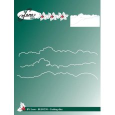 BLD1220 Wykrojnik BY LENE DIES "Snowdrifts" - zaspy