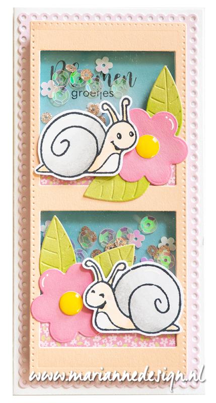 EC0200 Stemple silikonowe z wykrojnikami - ELINE'S ANIMALS - LITTLE CRITTERS