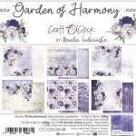 CC-C53-GH-08 GARDEN OF HARMONY  - ZESTAW PAPIERÓW 15,25x15,25cm 