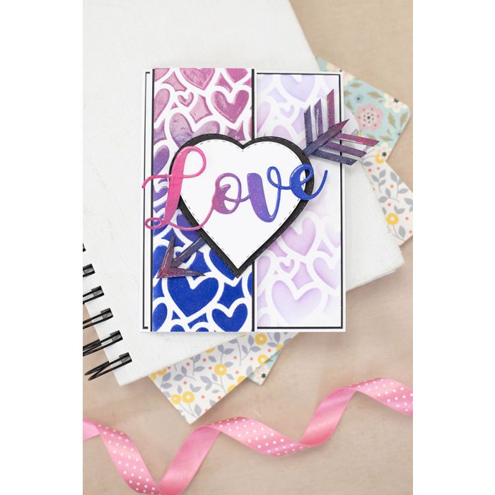 SN-IP-SHI-SUPL Poduszka z tuszem Spectrum Noir Shimmer - Pearl Inkpad - Sugar Plum