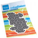 CR1624 Wykrojnik Marianne Design - CrafTables - Art Texture Puzzle