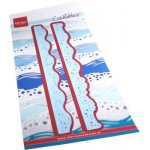 LR0807 Wykrojnik Marianne Design - Creatables - SEA FOAM - fale