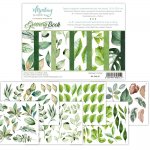 MT-GRE-01  - MINTAY PAPERS  - Zeszyt elementów do wycinania Greenery Book  - 15,2 x 20,3 cm