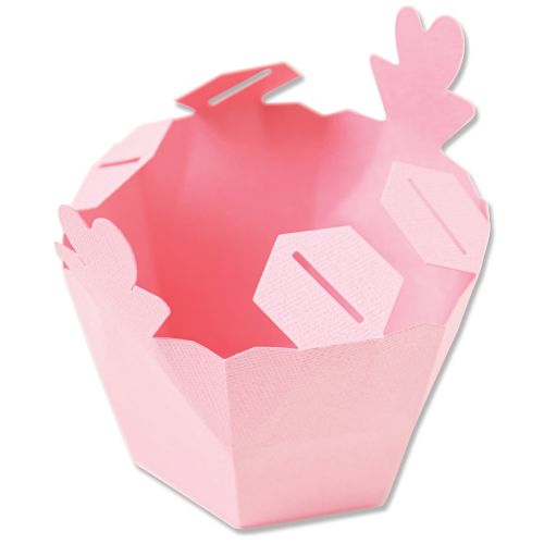 666231 Wykrojnik Sizzix • Thinlits Die Set Fabulous Cupcake Box by Debi Potter