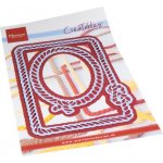 LR0813 Wykrojnik Marianne Design - Creatable - ROPE FRAMES - RECTANGLE & OVAL
