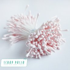 SP-ST004 Pręciki do kwiatów - pastelowy róż