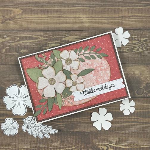 135036 Wykrojnik Barto Design "Flower & Leaves"