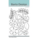 135036 Wykrojnik Barto Design "Flower & Leaves"