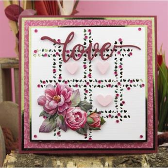 ADD10299 Wykrojnik "Rose Trellis" - Amy Design