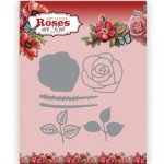 ADD10301  Wykrojnik "Build-up Rose" - Amy Design
