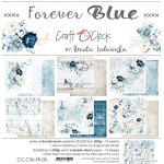 CC-C56-FB-00  FOREVER BLUE - zestaw papierów 30,5x30,5cm