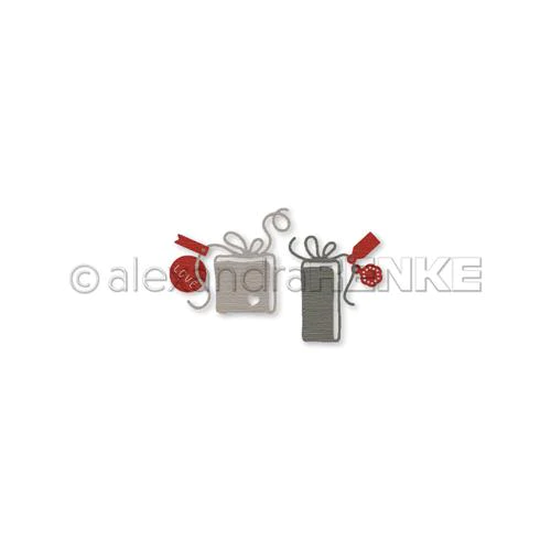 D-AR-Ba0348 Wykrojnik Alexandra Renke "Present set Paris"