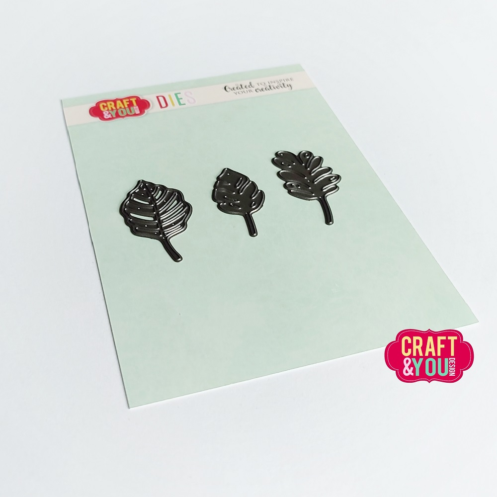 CW240 Wykrojnik /Die- Leaves set WM1 - Craft&You Design