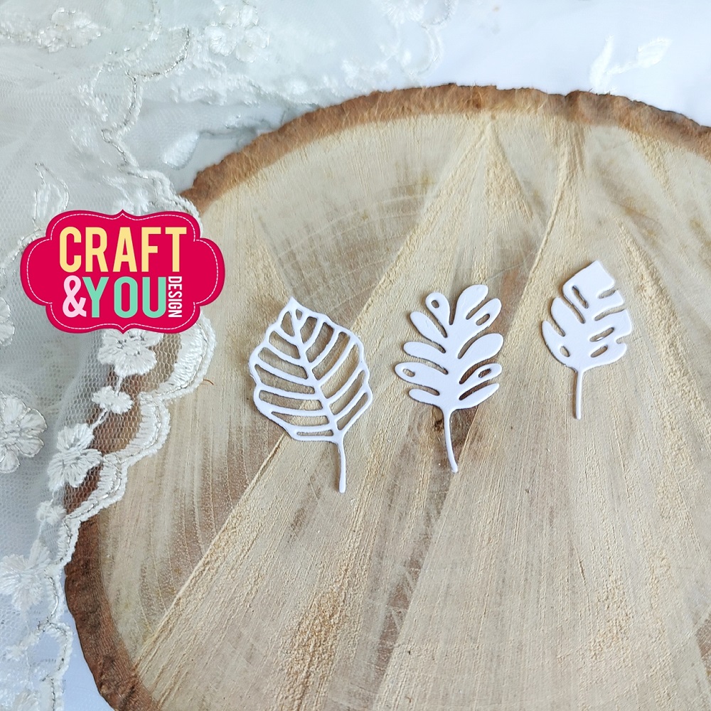 CW240 Wykrojnik /Die- Leaves set WM1 - Craft&You Design
