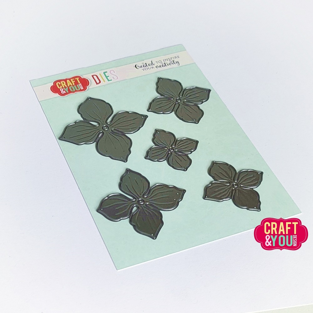 CW245 Wykrojnik /Die-Hydrangea 2/hortensja 2- Craft&You Design