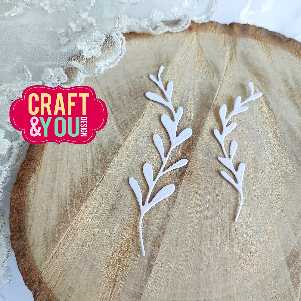 CW247 Wykrojnik /Die- Drooping twigs / Opadające gałązki - Craft&You Design