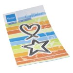 CR1631 Wykrojnik Marianne Design - CrafTables - Serce i gwiazda