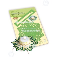 45.8603 Wykrojniki Leane Creatief -  śnieżynka, osłonka na tealight