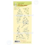 55.8702 Stemple akrylowe Leane Creatief -  tło - Structures nº 7