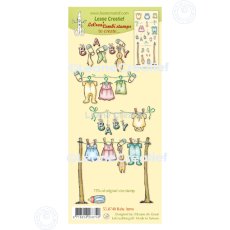 55.8740 Stemple akrylowe Leane Creatief -  niemowlęce ubranka