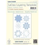 95.8641 Maska - Leane Creatief - Rosette variations - Ø 70mm