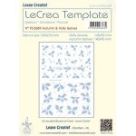 95.8689  Maska - Leane Creatief - Tło - jesienne i świąteczne listki