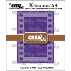 CLXTRA54 Wykrojnik Crealies • Xtra Cutting Die Atc Filmstrip