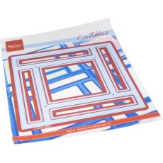 LR0831 Wykrojnik Marianne Design - Creatable -  Log cabin layout