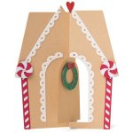 666455 Wykrojniki Sizzix • Thinlits Die Set Card Gingerbread House