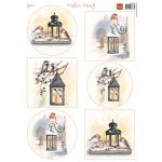 MB0212 Arkusz A4 -Mattie's Mooiste - Winter lanterns