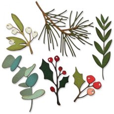 666333  Wykrojniki Sizzix • Thinlits Die Set Festive Gatherings