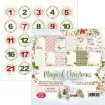 CPS-MC30-12 Duży zestaw papierów 30,5x30,5cm - Craft & You Design - Magical Christmas