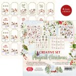 CSET-MC-4 Kreatywny zestaw papierów 30,5x30,5cm Craft & You Design - Magical Christmas