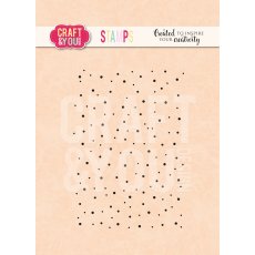 CS029 Stempel akrylowy - Dots / Kropki - Craft & You Design