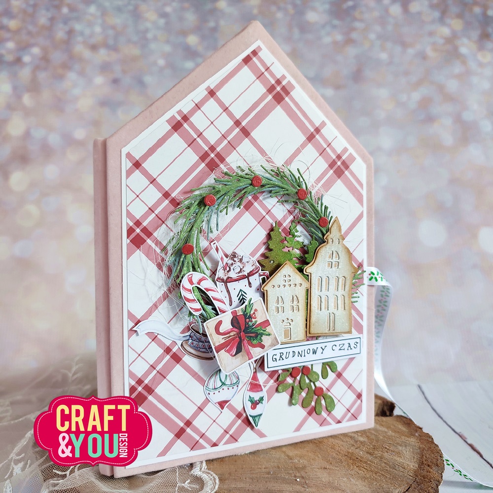 CW253 Wykrojnik /Die- Mistletoe Twigs / jemioła - Craft&You Design