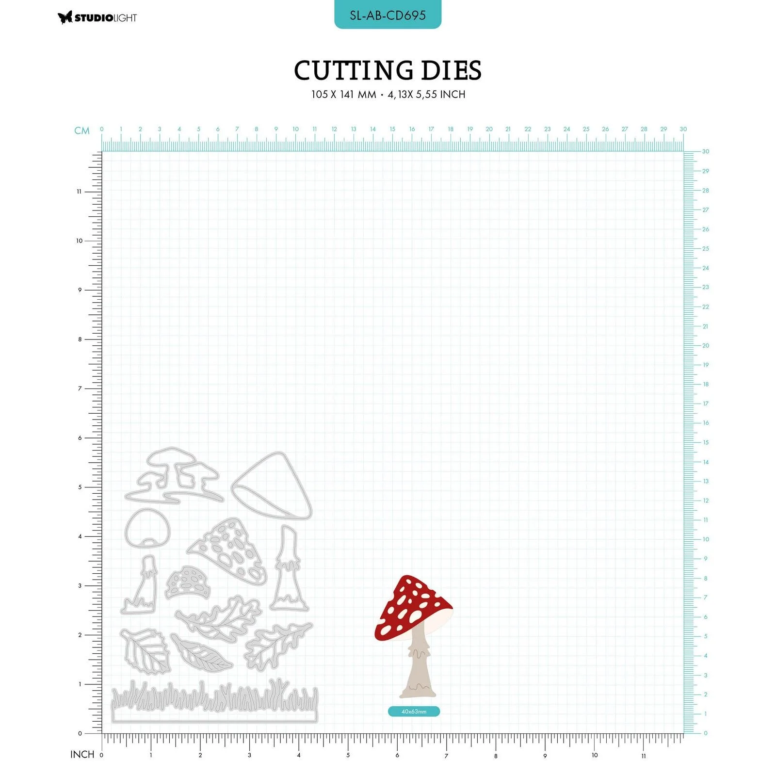 SL-AB-CD695 - Wykrojnik - Autumn Scenery / Jesienna sceneria - Studio Light