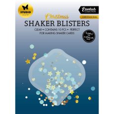 SL-ES-BLIS17  Okienka do shakera / Shaker Blisters Studio Light " Christmas Ball" / BOMBKA  - 10szt.