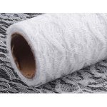 180656-4 Koronka dekoracyjna -biała -szer. 48-50 cm -dł 0,5m