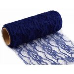 180787-10  Koronka niebieski królewski - szer.15cm x 4,5m