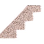 180856-7 Koronka gipiurowa SERCA szerokość 35mm -beż - 1m