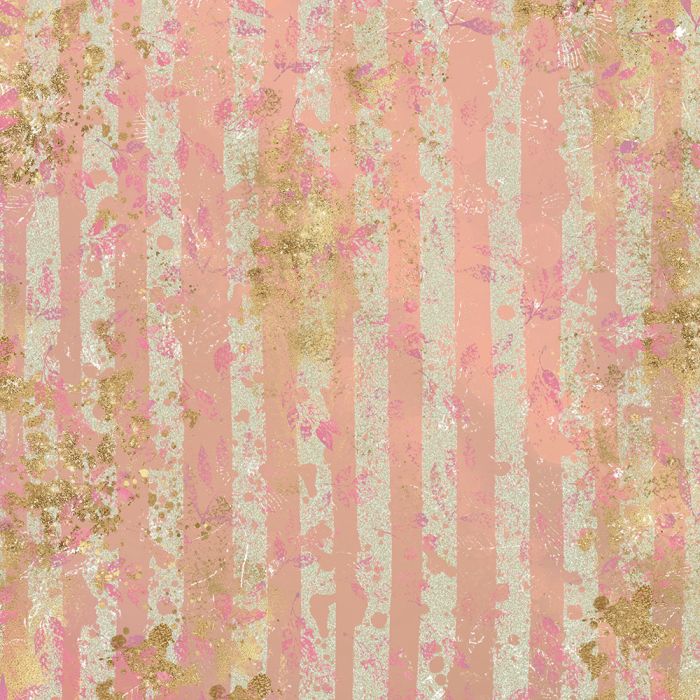 NGA-VR-PAD6 Zestaw papierów Nature's Garden Vintage Rose 6" x 6"