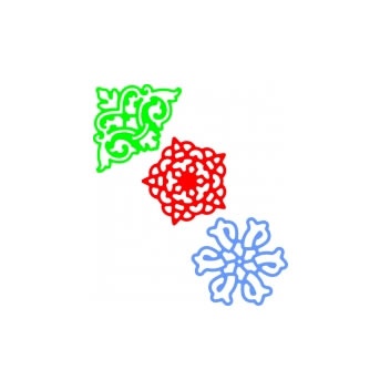 Wykrojniki narożniki B164 Lace Corner Deco D