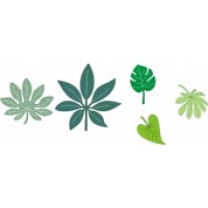 Wykrojniki Tropical Leaves B119