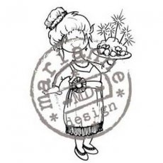 HM9448 stempel Christmas dinner